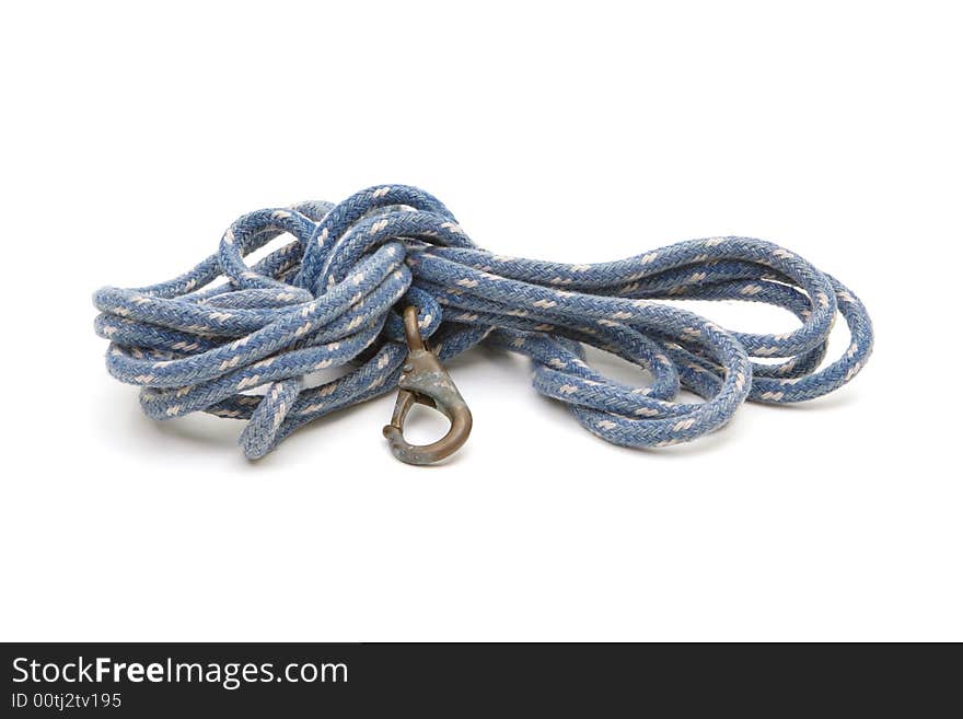 Rope with a copper clasp