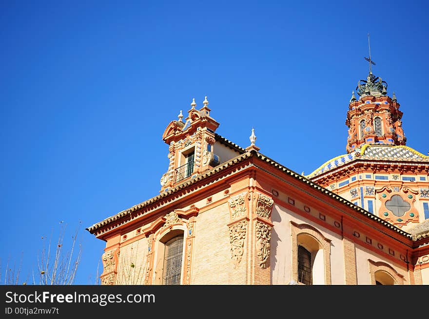 Detail of Seville cathedral