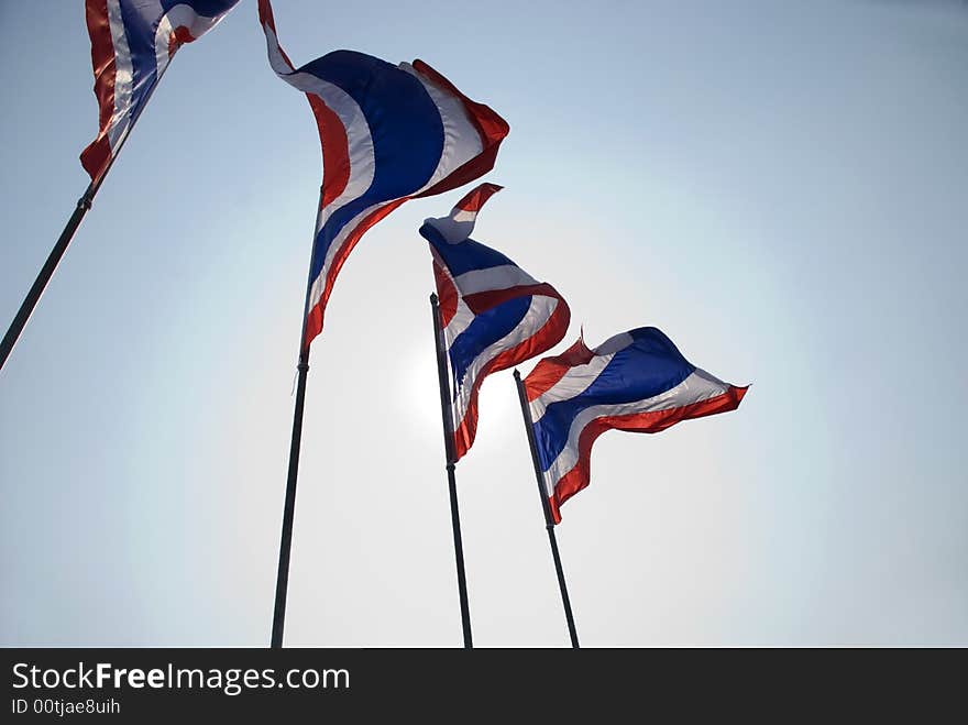 Thai flags