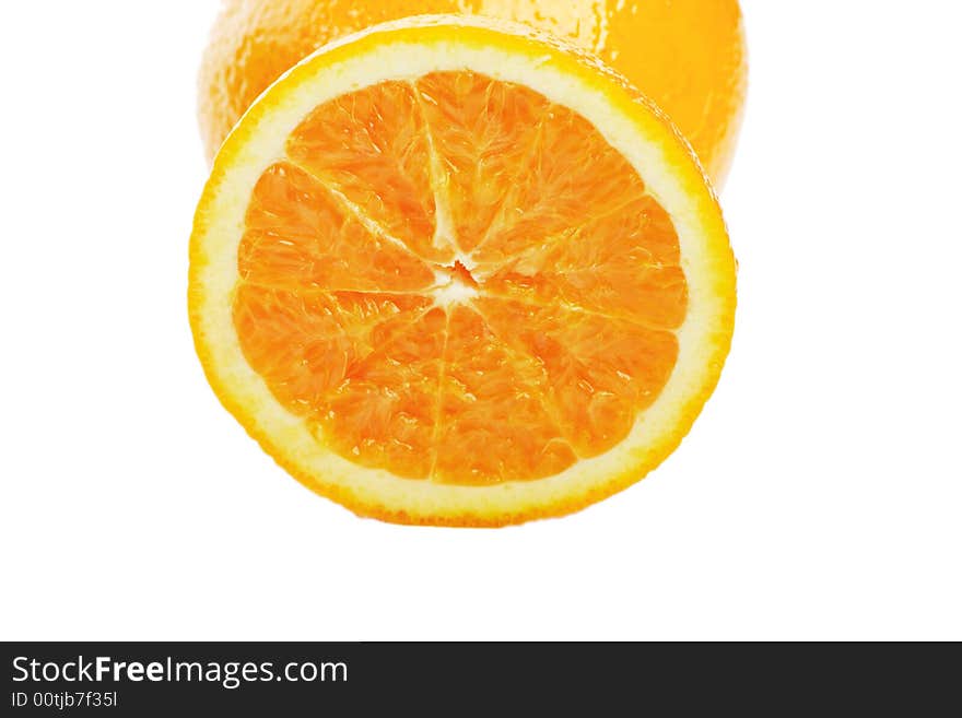 Isolated orange