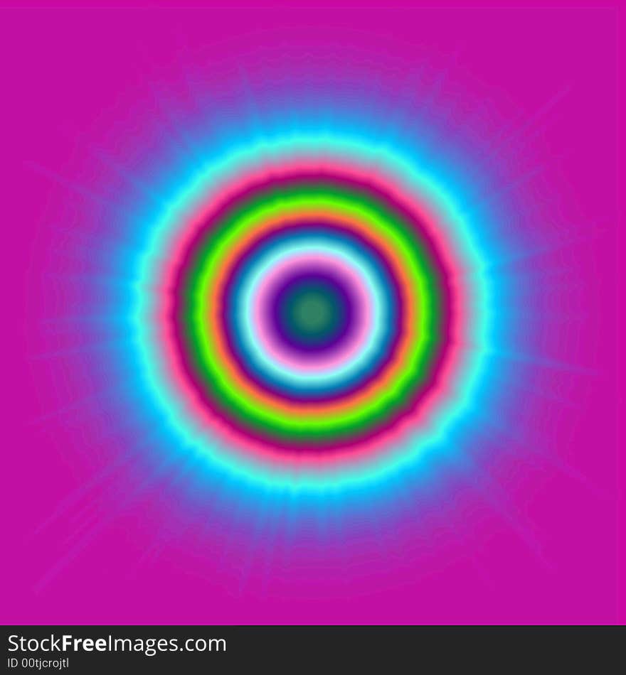 Ainbow colored circles