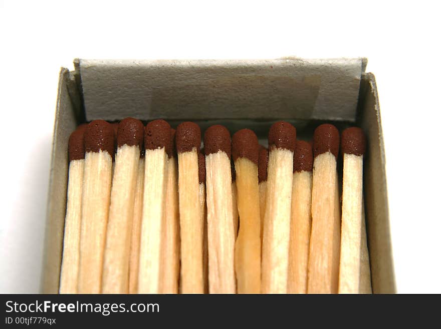 Matches in a box