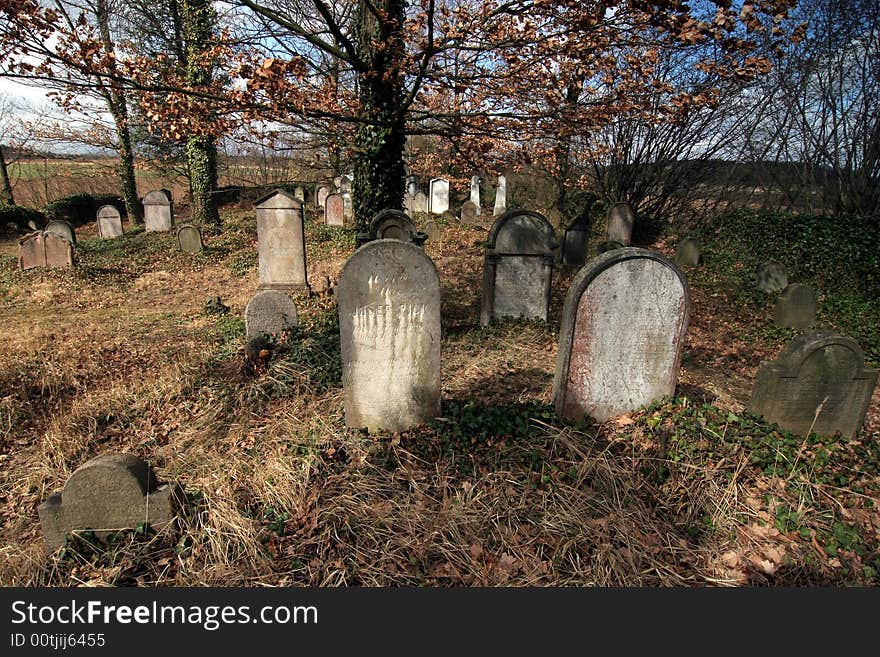 Israelite , cemetery,old grass-grown, ,desolate,immortality,tomb. Israelite , cemetery,old grass-grown, ,desolate,immortality,tomb