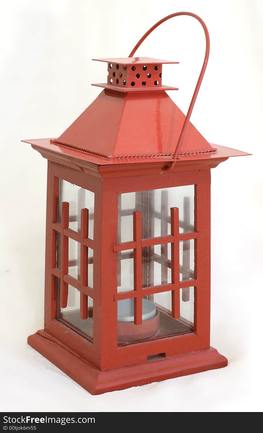 Red china wooden exterior light. Red china wooden exterior light