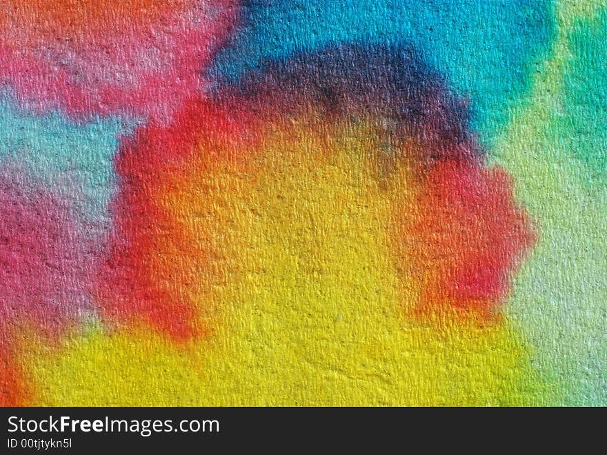 Colorful random patches on blotting paper - abstract background. Colorful random patches on blotting paper - abstract background