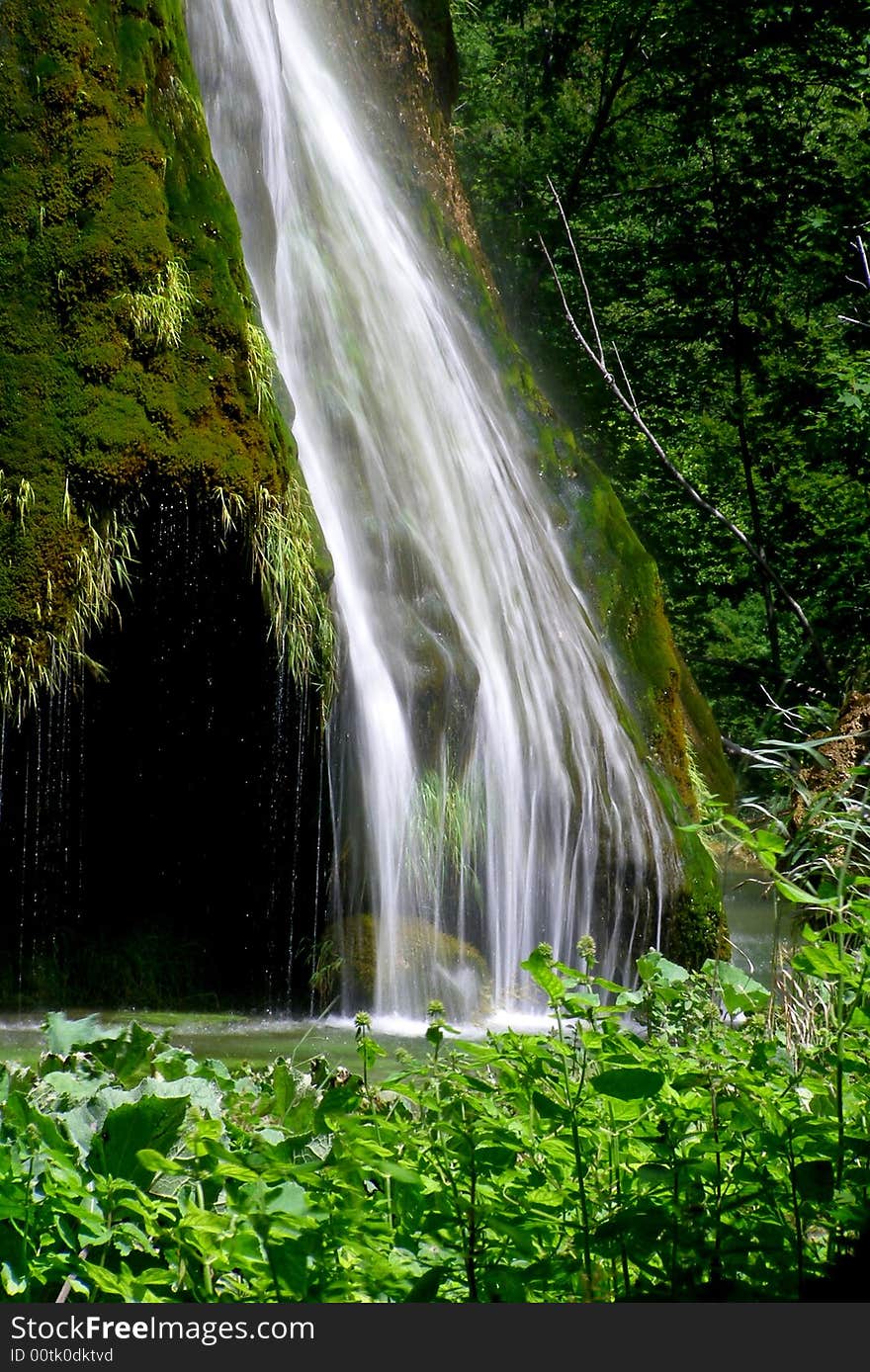 Plitvice lake waterfalls