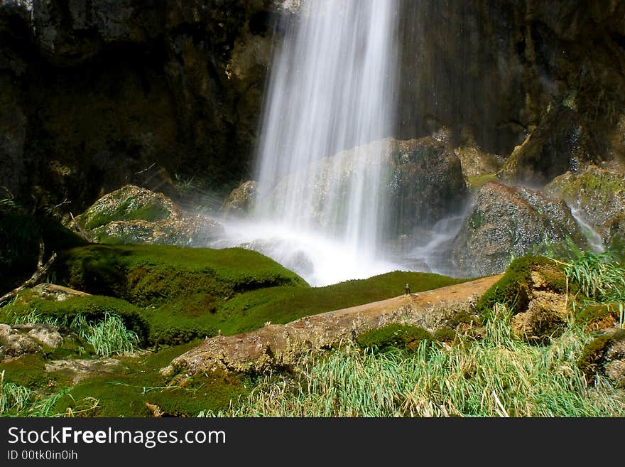 Plitvice lake national park, Croatia waterfalls. Plitvice lake national park, Croatia waterfalls