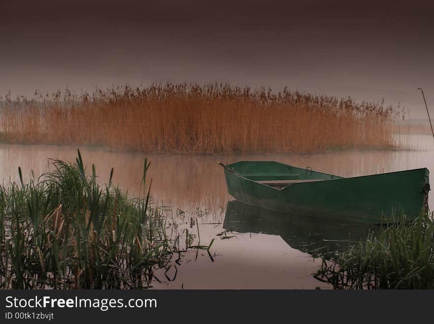 Boat Near The Edge