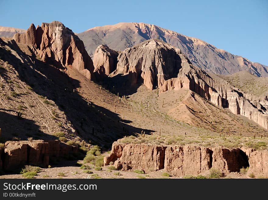 Rough Mountainscape, Argentina