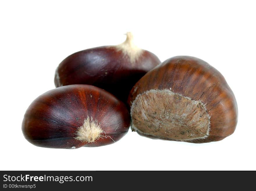 Three chestnuts