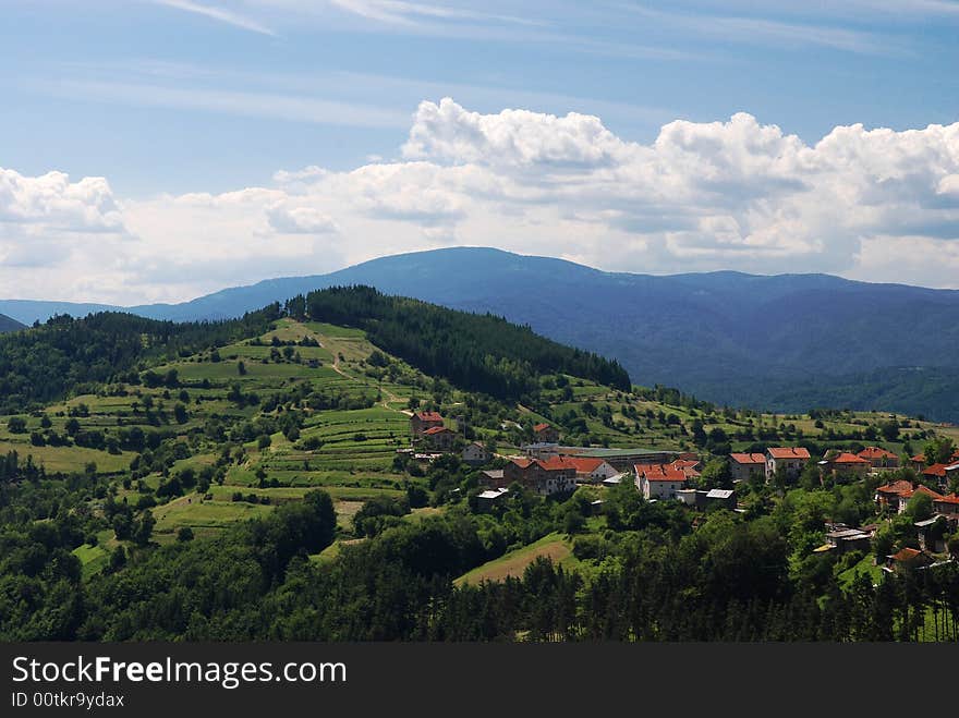 Mountain village