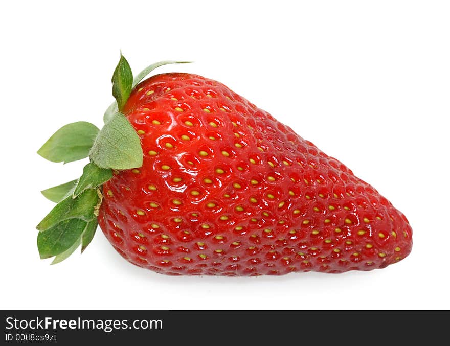 Strawberry isolated on white background