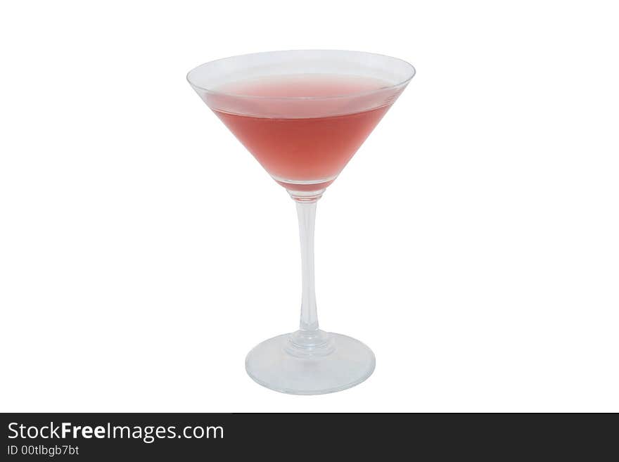 Red cocktail