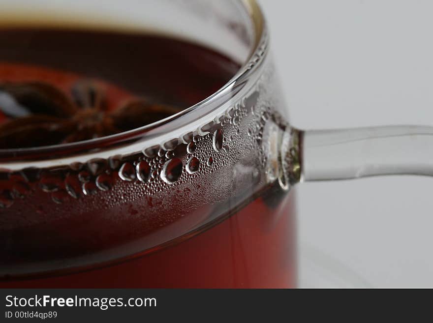 Close up of cup of tea. Close up of cup of tea