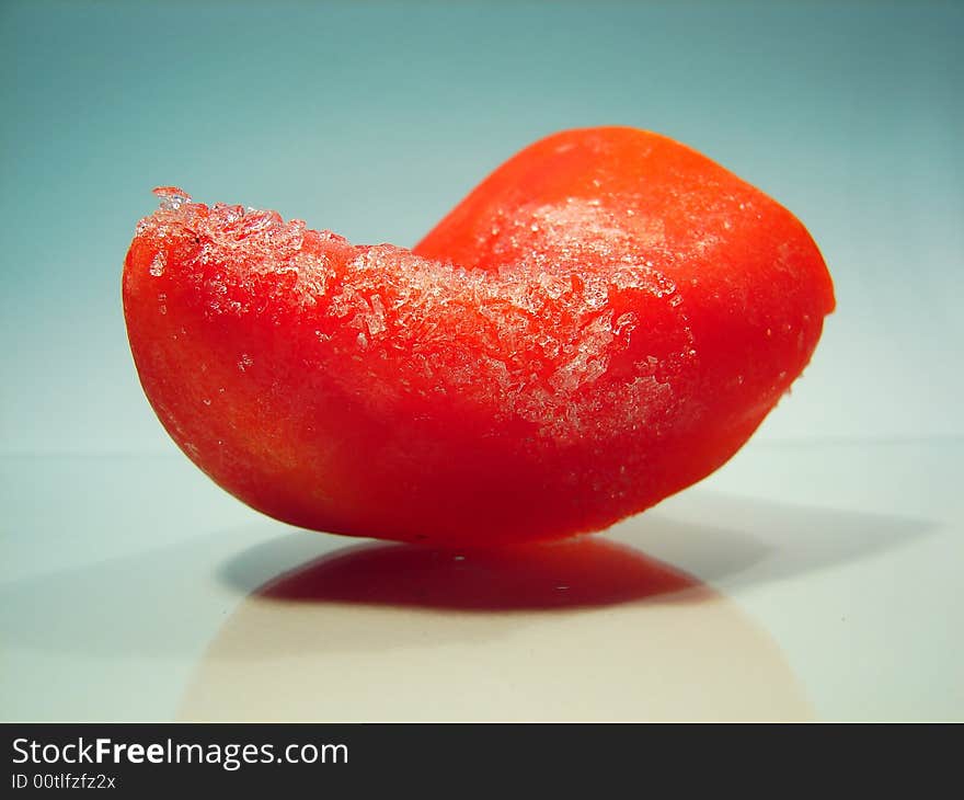 Red, Frozen, Sweet Pepper