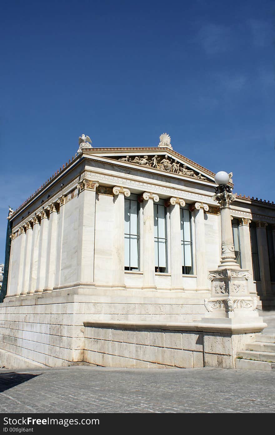 Ancient Greek Building In Athens