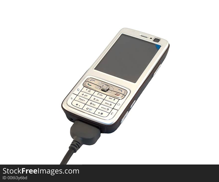 Cell Phone Connected To Usb