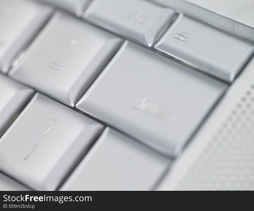 Macro Photo of a Keyboard