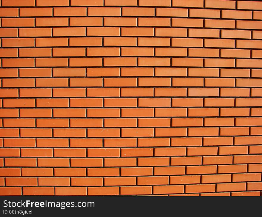 Background of wall from a red brick. Background of wall from a red brick