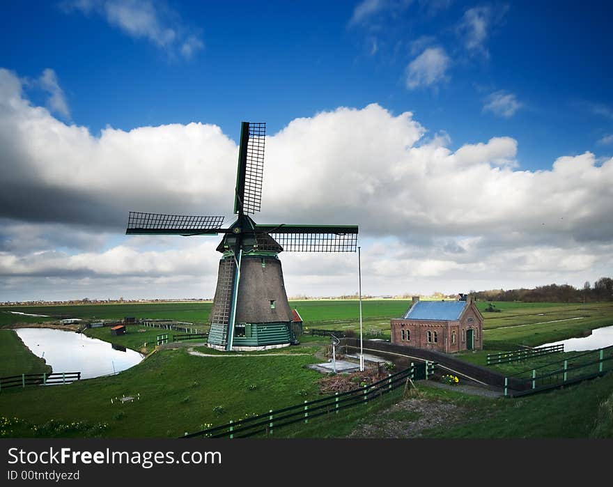 Windmill Landscape