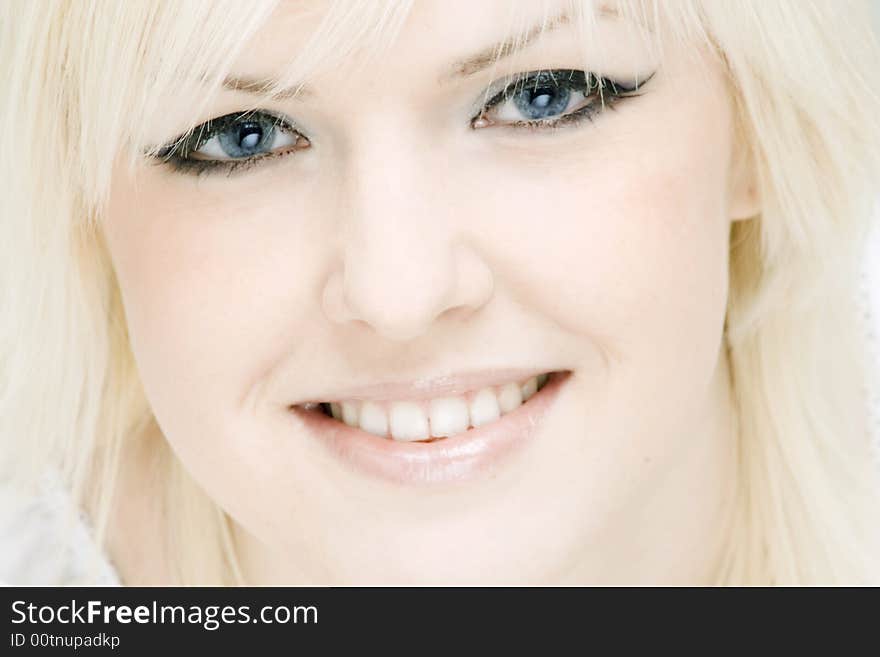 Portrait Of The Smiling Blonde