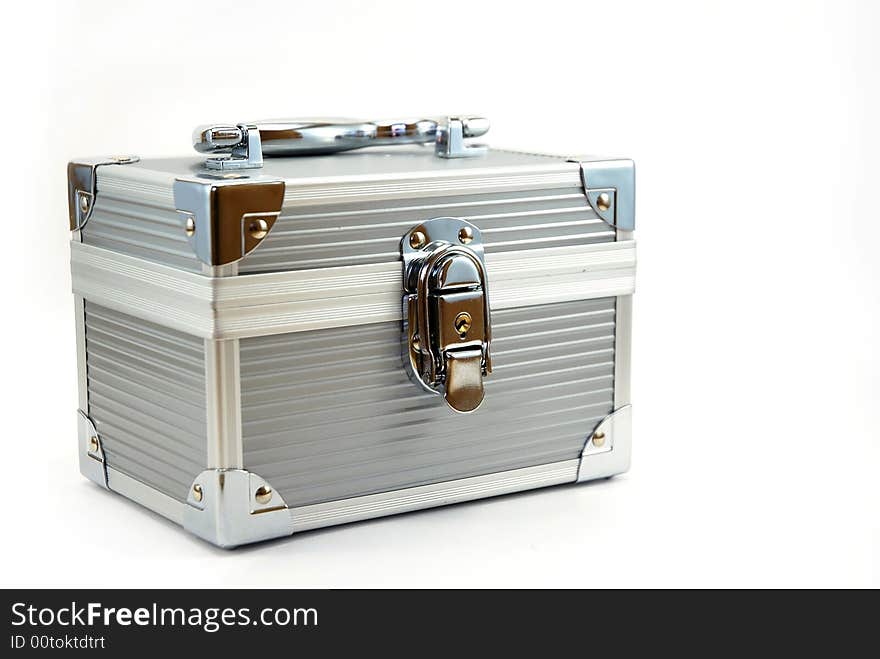 Beauty chest on white background