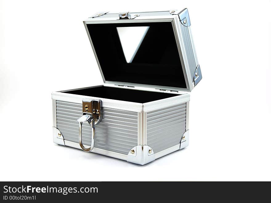 Beauty chest on white background