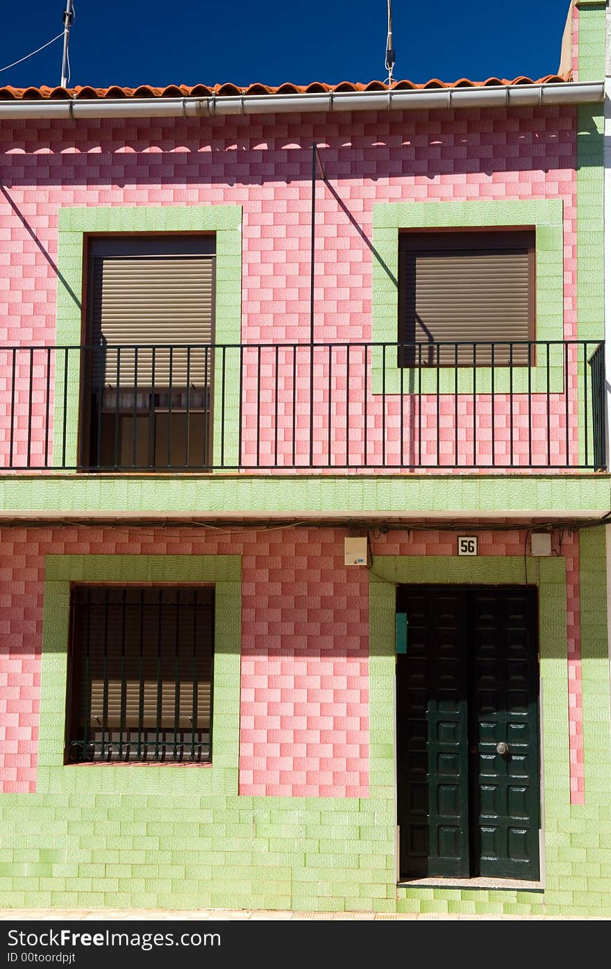 House of Rosal de la frontera, Analucia, Spain