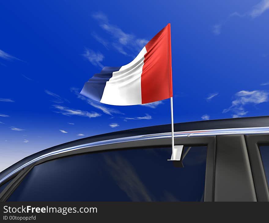 Car Flag