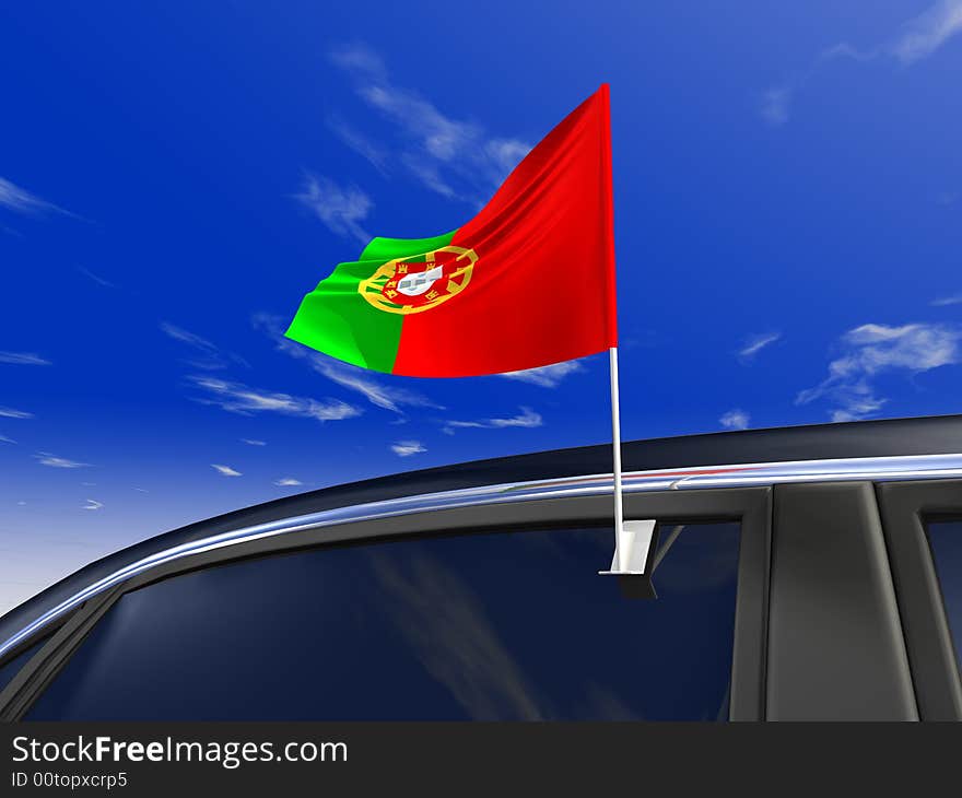 Car Flag