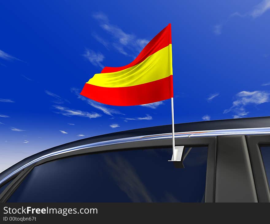 Car Flag