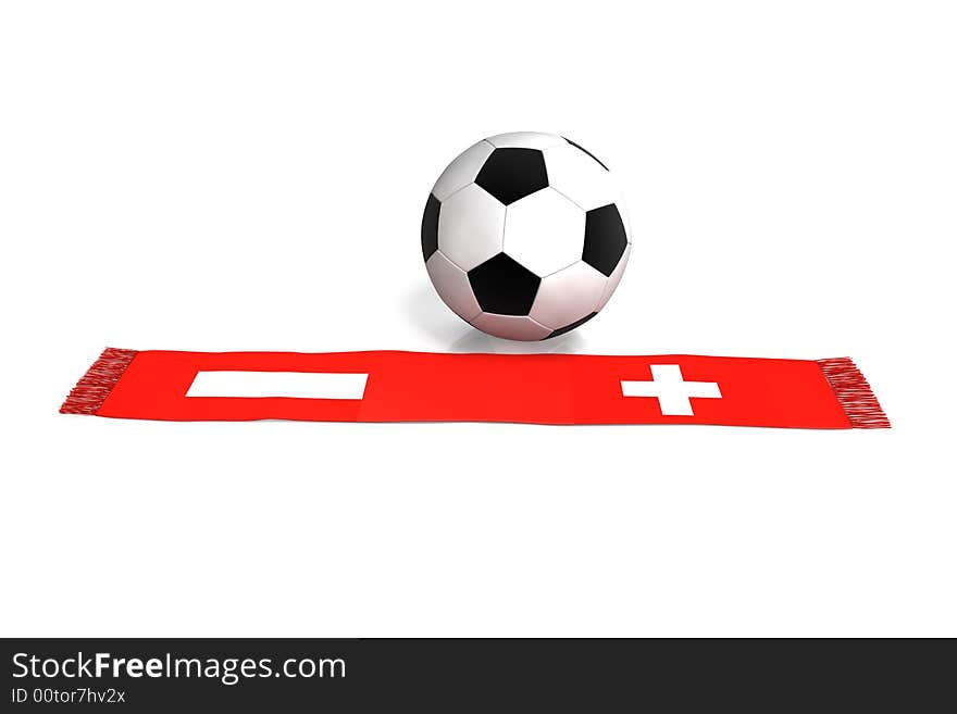 Football Fan Austria And Swiss