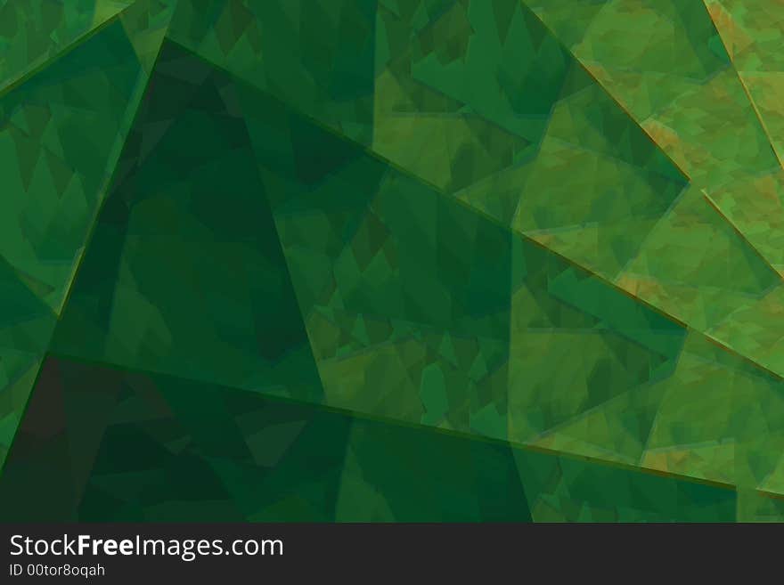 Angled Green Camouflage Tiles