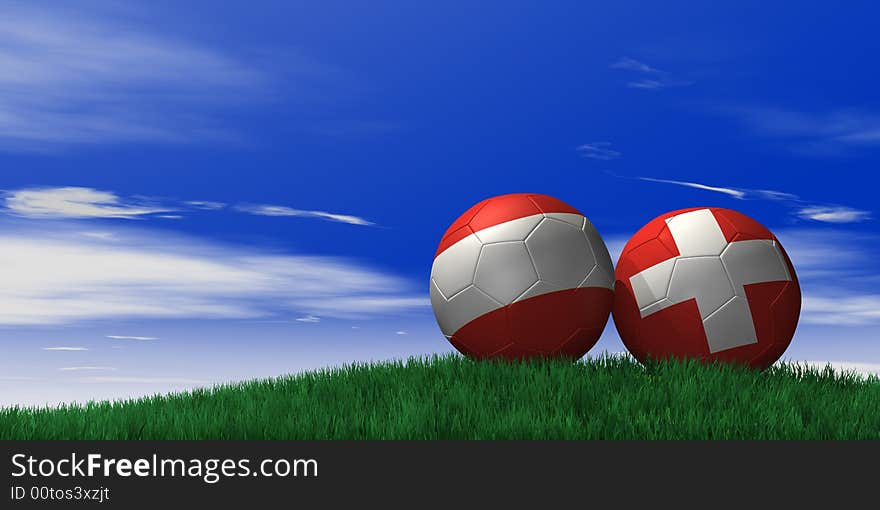 Austria and Switzerland football