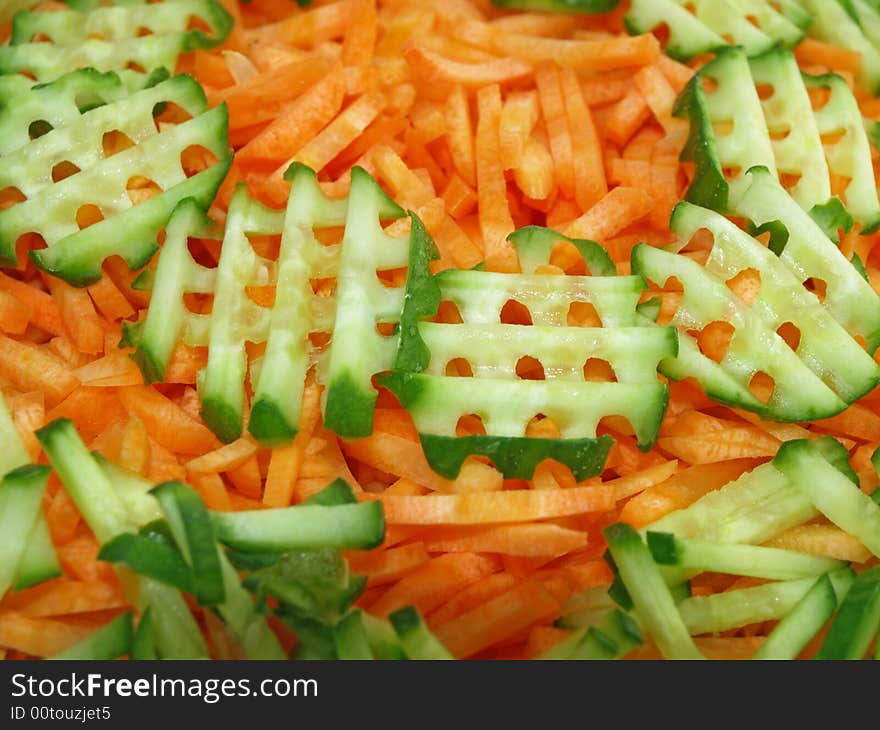 Cut vegetables for backgrounds