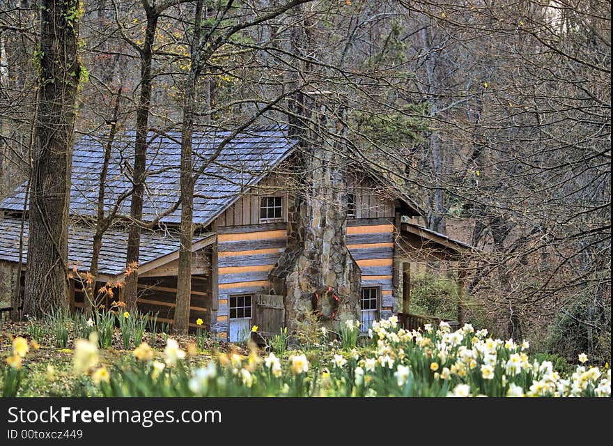 This circa 1826 log cabin. This circa 1826 log cabin