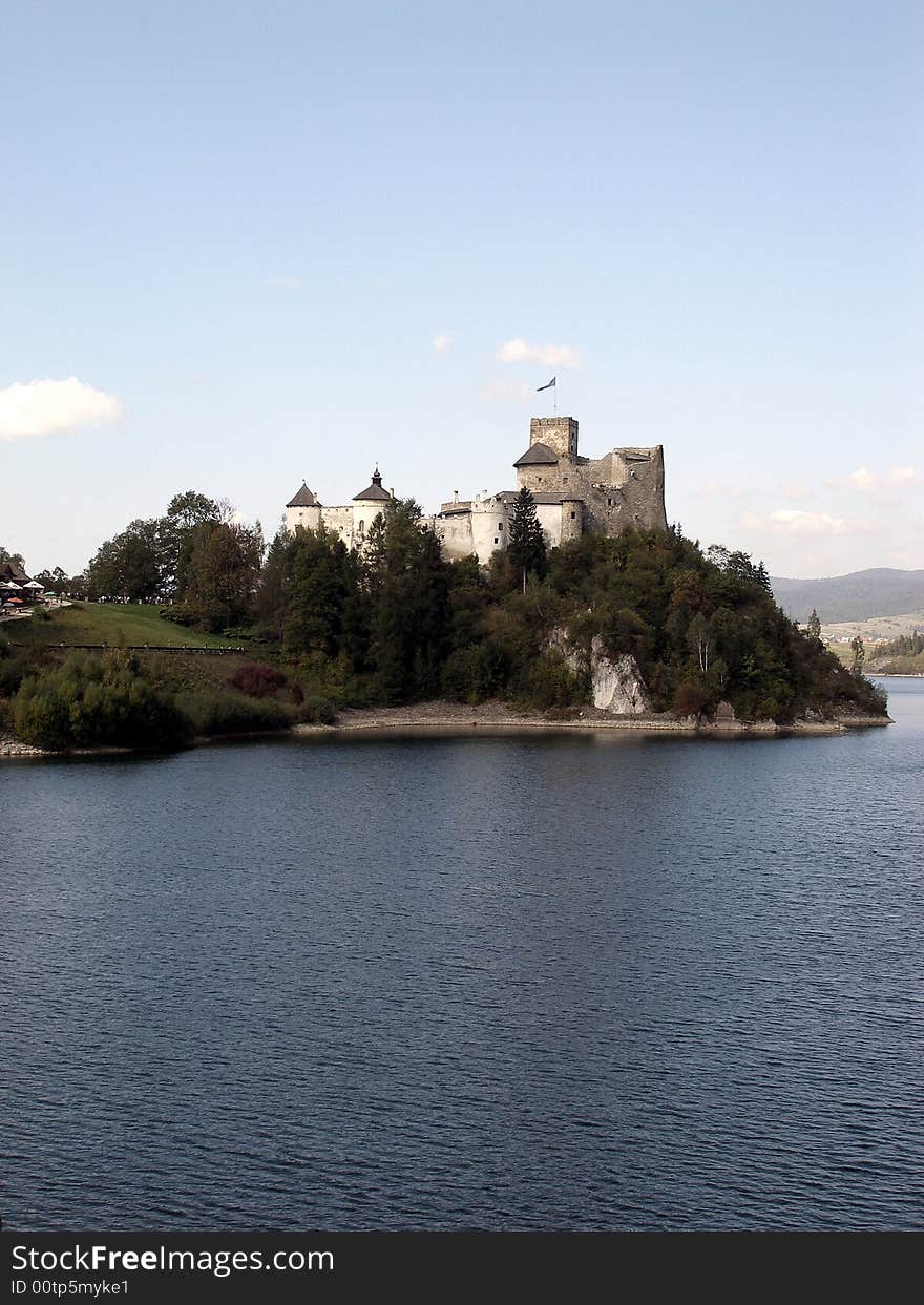 The fortress in Niedzica.