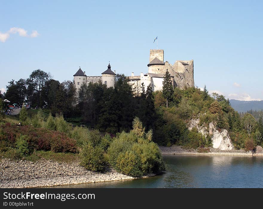 The fortress in Niedzica.