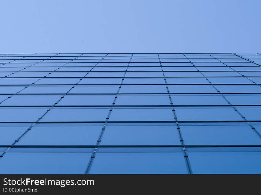 Wall and sky