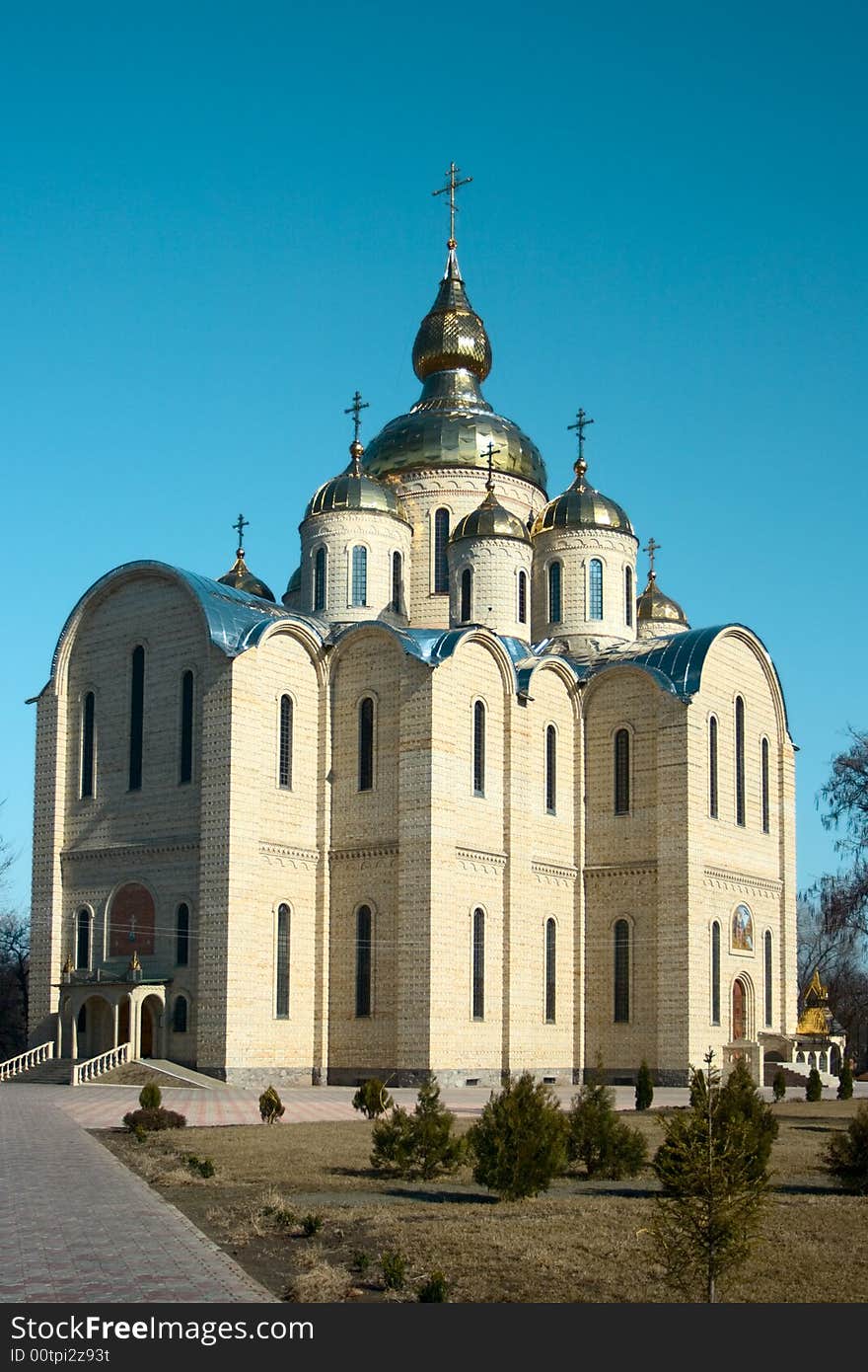 The Orthodox church. Cherkassy, Ukraine.