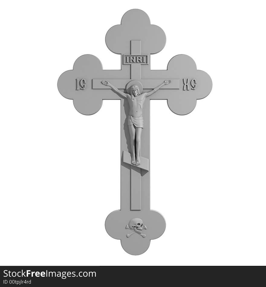 Cross With The Crucifixion.