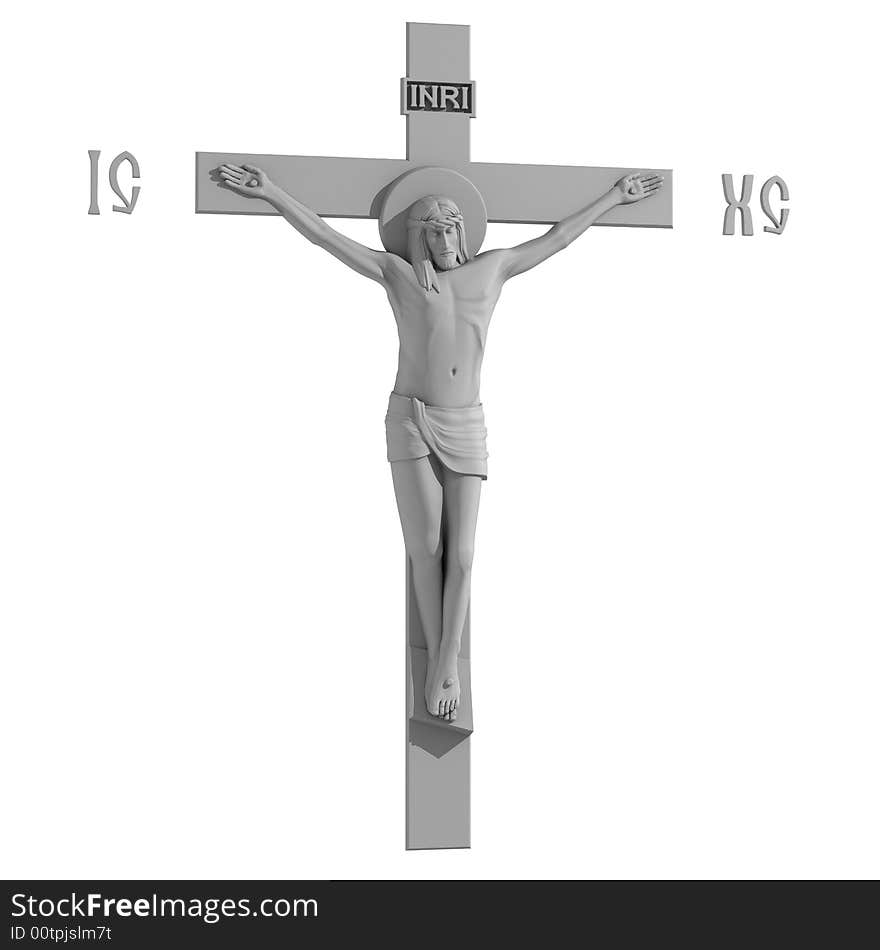 Only Catholic Cross with the Crucifixion.