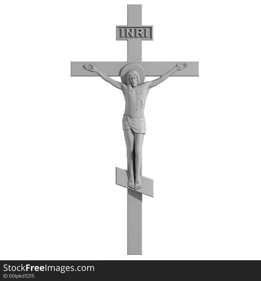 Only Cross with the Crucifixion.