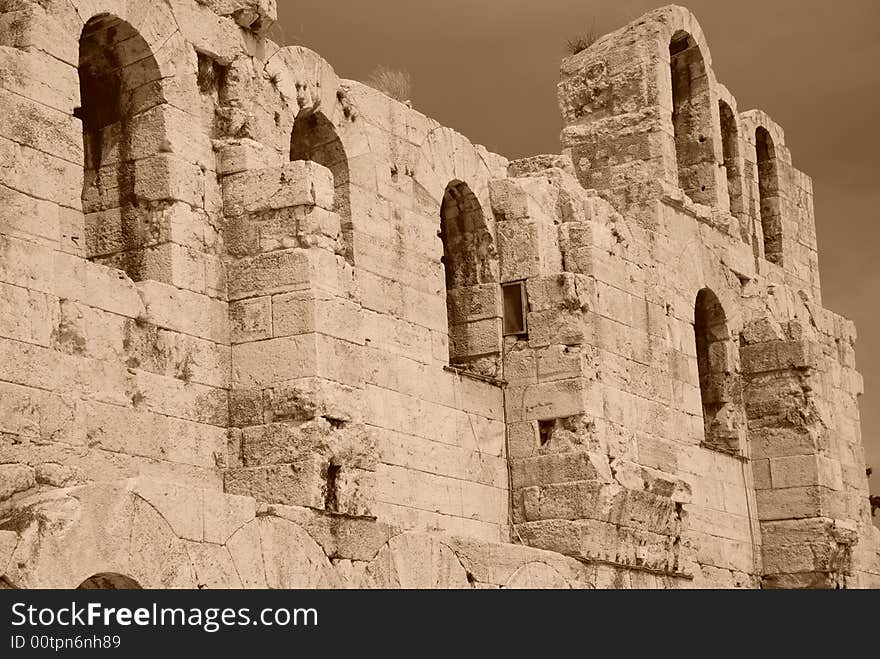 Acropolis Athens Greece Europe 2007