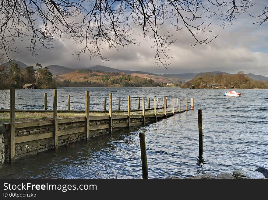 Jetty on Derwentwater