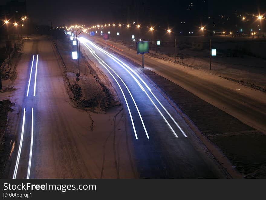 Night Traffic Junction