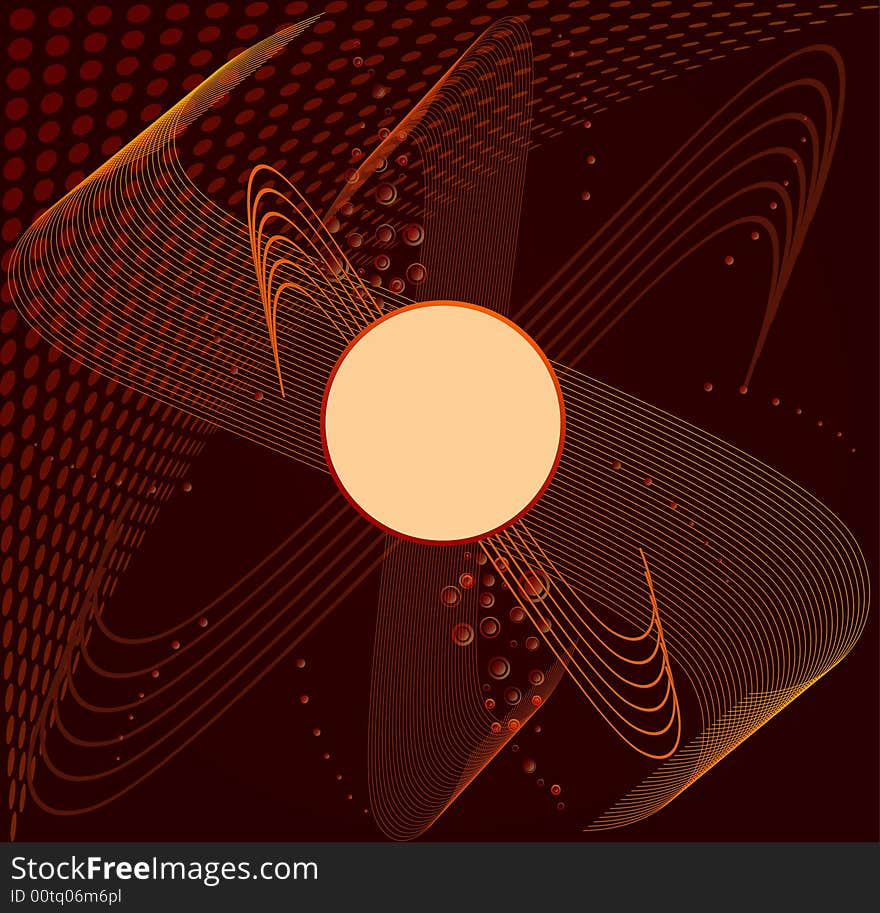 Abstract  artistic  background vector illustration