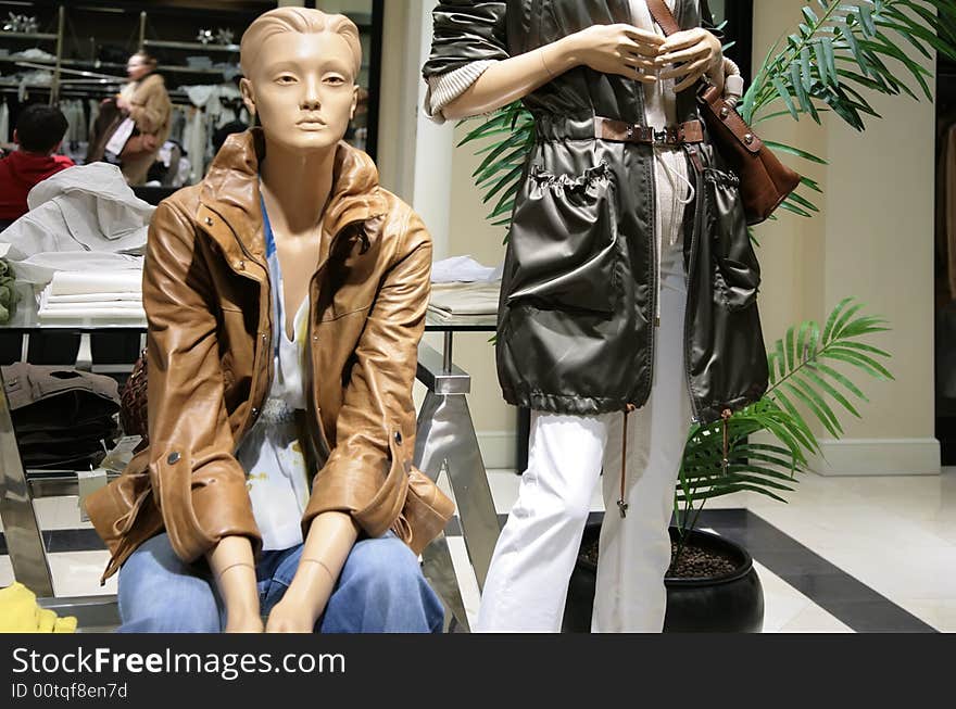 Mannequins In Store