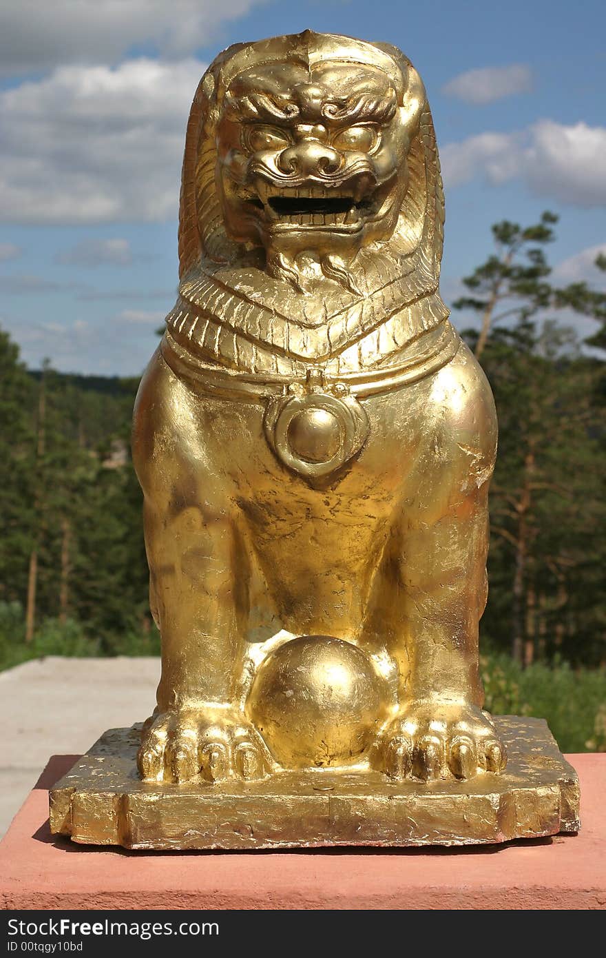 Buddhist lion