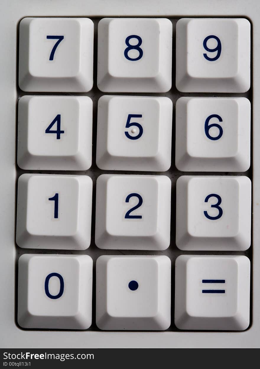 Calculator Number Pad